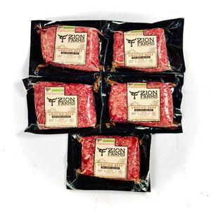 Ground beef value pack zion farms 80:20